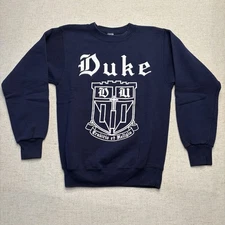 Vtg 90’s Duke Blue Devils Crewneck Sweatshirt Soffe Heavy Sweats USA Made Medium