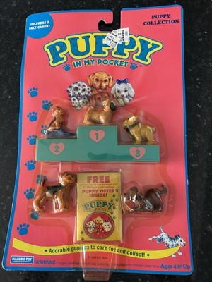 Hasbro Puppy In My Pocket Puppy Collection 9118  Fact Card Sealed 1993