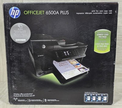 HP Officejet 6500A Plus Printer All-in-One E710n - NEW - 