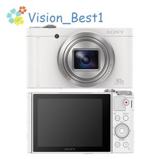 Sony Cyber-Shot DSC-WX500 Digital Camera 18.2MP 30 Optical Zoom AF Lock White