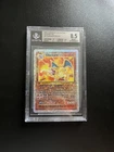 Charizard 3/110 BGS 8.5 NM-MINT+ Legendary Collection Reverse Holo Rare WOTC