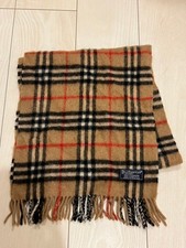 Bufanda de cachemir a cuadros Burberry para hombre accesorio de bufanda colección original