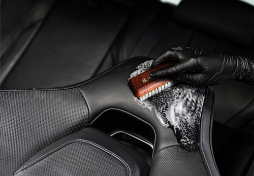 Leather Brush Soft Bristle Car Detailing Upholstery Valeting Leather Expert - Picture 2 of 2