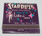 VINTAGE Full Matchbook Stardust Casino & Hotel Las Vegas Nevada NV Lido de Paris — photo 2