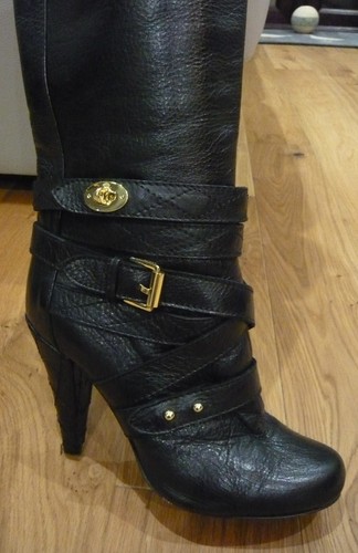 Mulberry Postmans Lock Knee High Boots 
