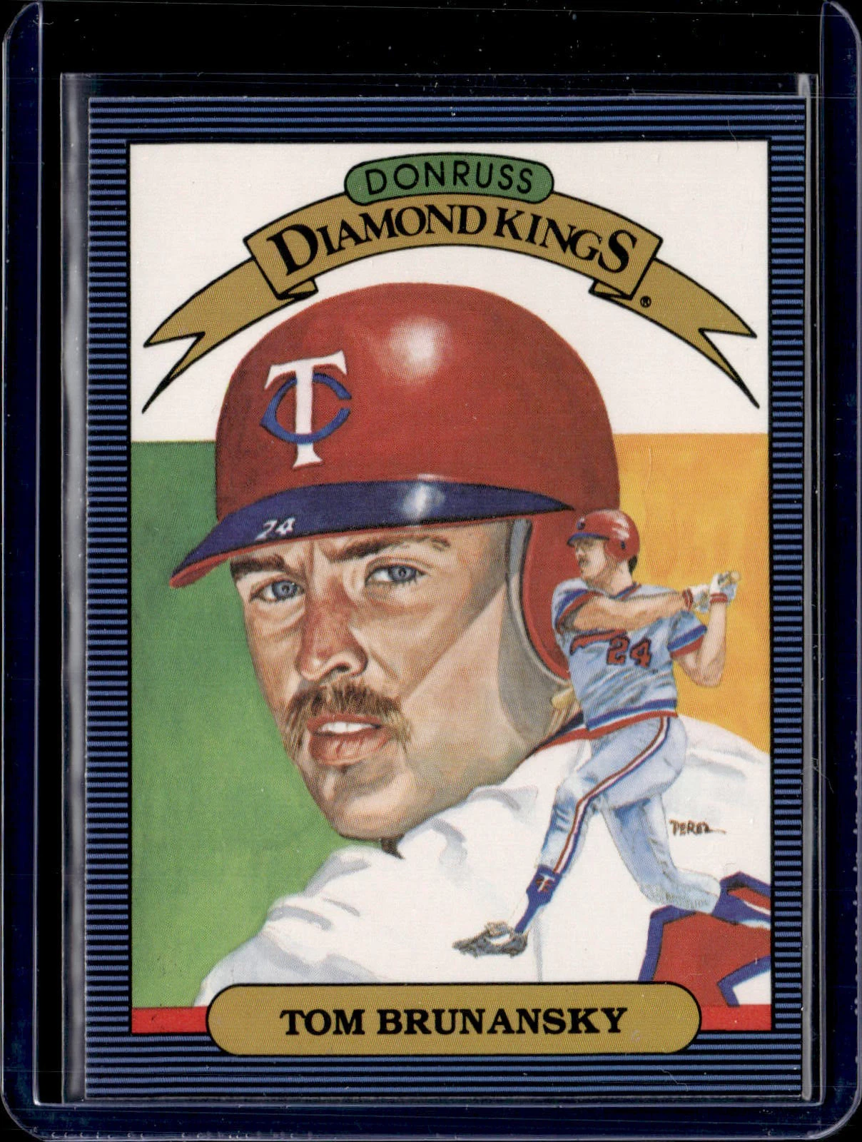 Tom Brunansky trading card