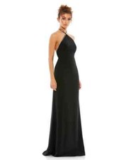 Ieena By Mac Duggal Style #26580 EVENING GOWN WOMENS SIZE 4 BLACK NEW