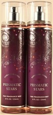 QTY 2 - Bath  Body Works PRISMATIC STARS Fine Fragrance Body Mist Spray 8Oz
