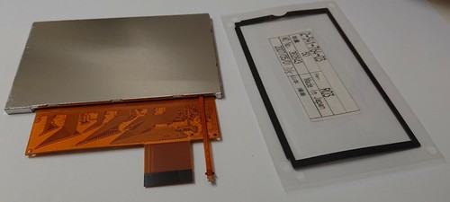 LCD Screen PSP 1000 1001 Series w/Backlight & Cushion Gasket SONY OEM Original - Picture 2 of 12