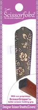 SCISSORFOBZ Designer Scissors Sheath Cover Single Small Anti Gold Floral Garden