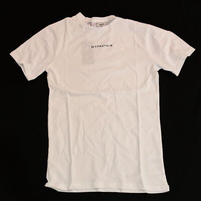 My Protein Men's MP Original Contemporary Short Sleeve T-Shirt JL3 White Size XS
