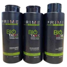 BIO TANIX PRIME EXTREME KERATIN BRAZILIAN STEP 1,2,3 1 x 33.8 oz Anti Static
