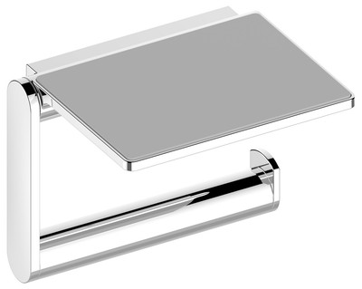 KEUCO Toilettenpapierhalter Plan mit Ablage chrom 14973010000