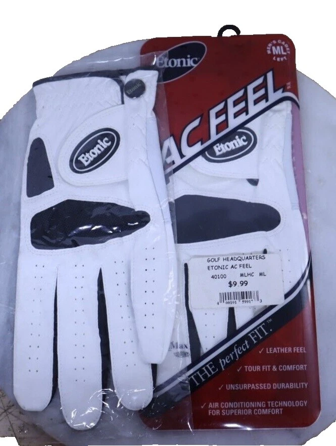 Guantes de Golf Etonic Negro para Hombres