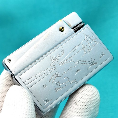 UNBRANDED - VINTAGE - CIGARETTE LIGHTER - GAS - COLLECTIBLE - ORIGINAL - #SD700