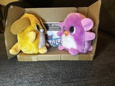 Lot Of 2 FurReal Fuzzalots Puppy Monkey Color-Change Toy Lights Sound. Open Box