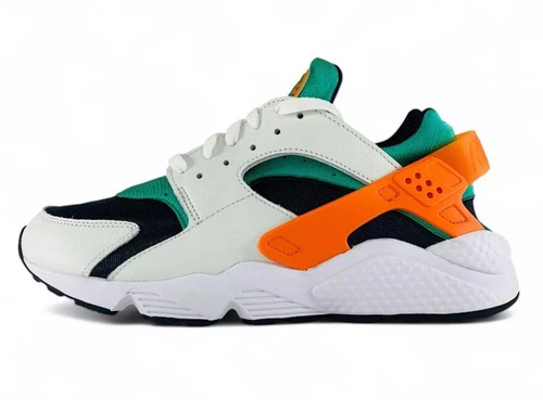 Nike Air Huarache Miami Hurricanes Men's Athletic Sneakers DD1068-111🔥SZ 9.5