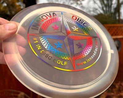 First Run  Champion Thunderbird  Disc Golf Innova  Ice Prototype Proto #3543