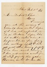 Letter Signed Anna Gordon Athen NY 1879 Mary Rheumatic ailment New York Newkirk