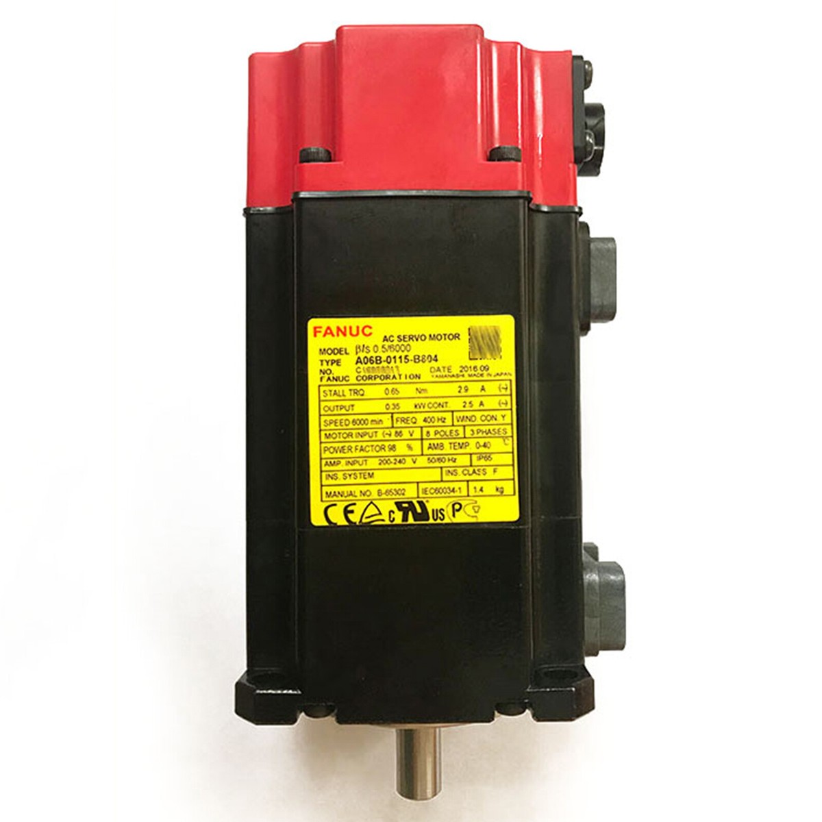 Fanuc A06B-0115-B855#0048 AC サーボ モーター 【公式通販】