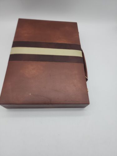 Vintage Backgammon Set + Travel Case-Tan - Picture 5 of 5