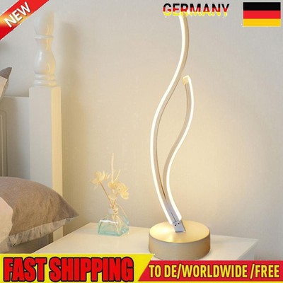 Energy-saving LED Desk Reading Lamp Acrylic Art Lamps for Lighting Decoration