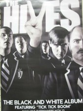 THE HIVES 2007 Black&White Album promotional poster Flawless New Old Stock