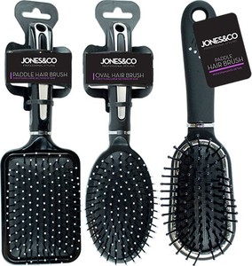 Professional Salon Hairbrush Comb Styling Paddle Oval Diamante Cushion Massage Ebay