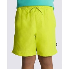 Vans Boy's Primary Solid Elastic Swim Trunk Shorts Lime Green L113406 Size L