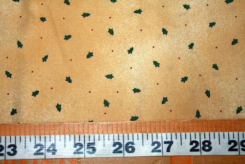 TINY CHRISTMAS TREES FROM DEBBIE MUMM - 100% COTTON FABRIC - Picture 3 of 3