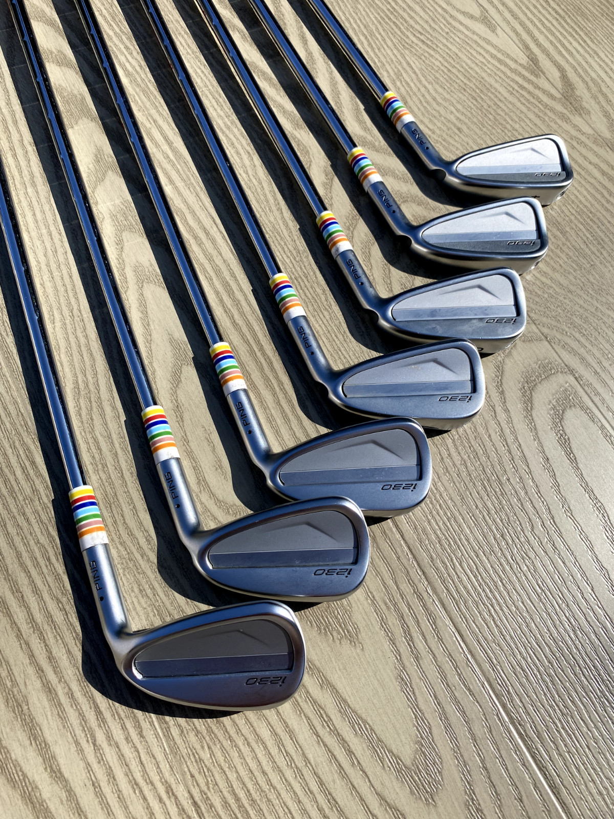 Ping i230 Irons 4PW lightly used Nippon 125x Standard Black Dot