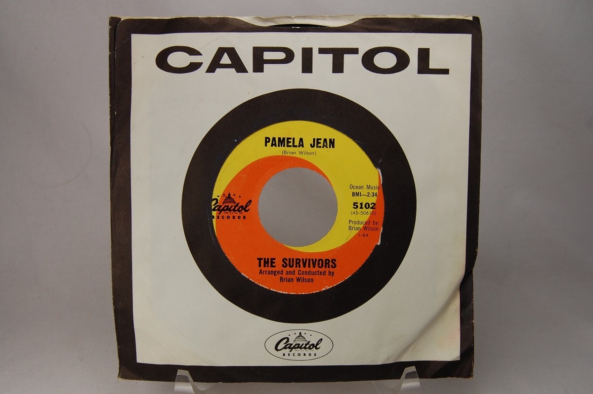 Survivors Beach Boys Pamela Jean After The Game Capitol 45 Brian
