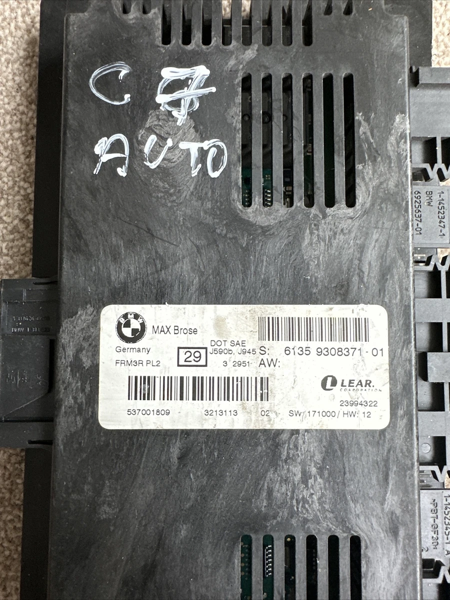 BMW FRM3 Max Brose 61359308371-01 *Plug & Play* Exchange Unit | eBay