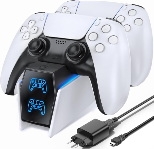 OIVO Base Ricarica PS5, 2H Rapida Caricatore Controller PS5 con...