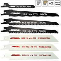 SäBelsäGebläTter SäBelsäGeblatt SäGeblatt 7Tlg Set Hcs Bi-Metall Metall Pvc Holz