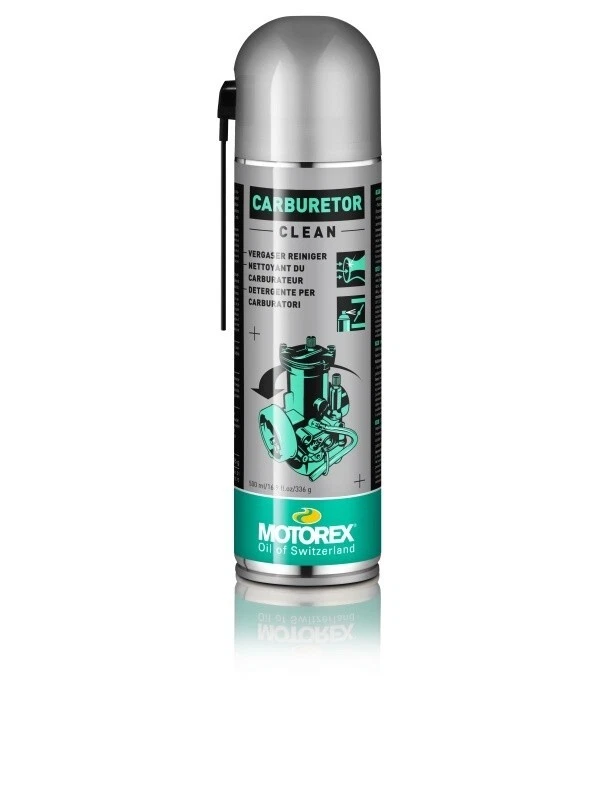 MOTOREX Nettoyant carburateur moto scooter Carburetor Cleaner - spray 500ml - Photo 1/1