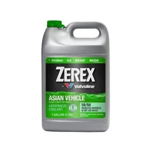 Valvoline Zerex Coolant Antifreeze Green 50/50 Predulited Asian Vehicle 1 Gallon