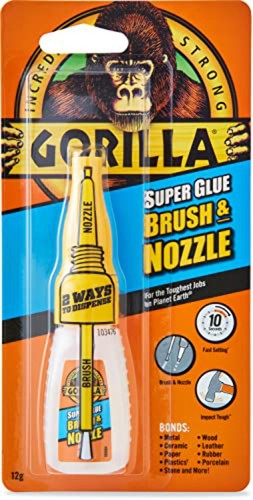 Gorilla Super Glue, 15g – All Purpose, Impact Tough & Fast Setting with Anti-Clo - Picture 3 of 36