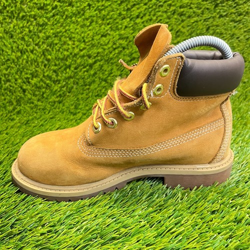 Timberland 6 Inch Premium Boys Size 2Y Brown Outdoor Hiking Waterproof Boots - Picture 2 of 11
