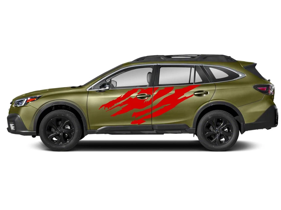 Дверные царапины графические наклейки наклейки совместимы с Subaru Outback - Изображение 2 из 3