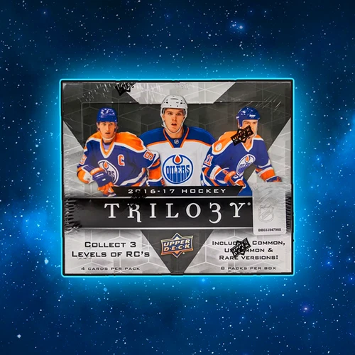 2016-17 Upper Deck Trilogy NHL Hockey Hobby Box  BRAND NEW SEALED