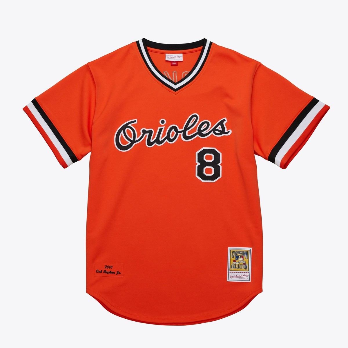 ろっく MENS MITCHELL & NESS MLB ALTERNATE JERSEY ORIOLES 2001 CAL RIPKEN