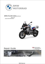 2019-2024 BMW R1250GS Adventure K51 ( R1250 GS ) خدمة إصلاح Manual CD