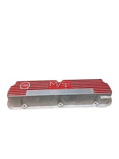 1 Mickey Thompson Red Fin Ford Aluminum Valve Cover 140R-55B Excellent