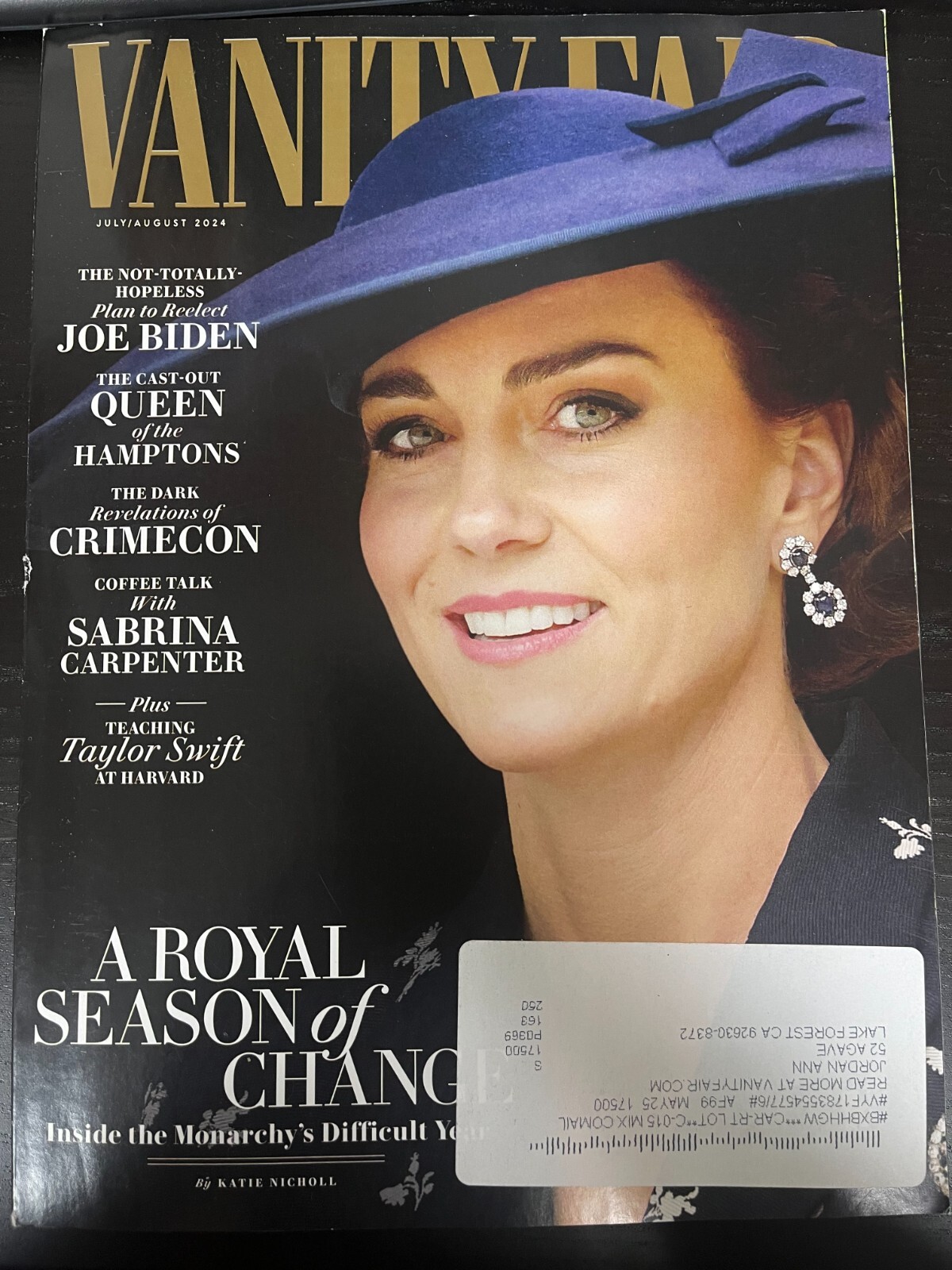 Vanity Fair July/August 2024 A Royal Season of Change