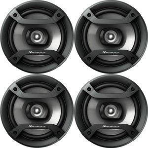 pioneer car stereo with 4 speakers