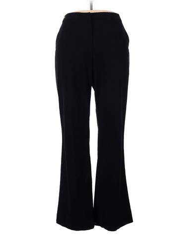 Dana Buchman Women Black Dress Pants 14 