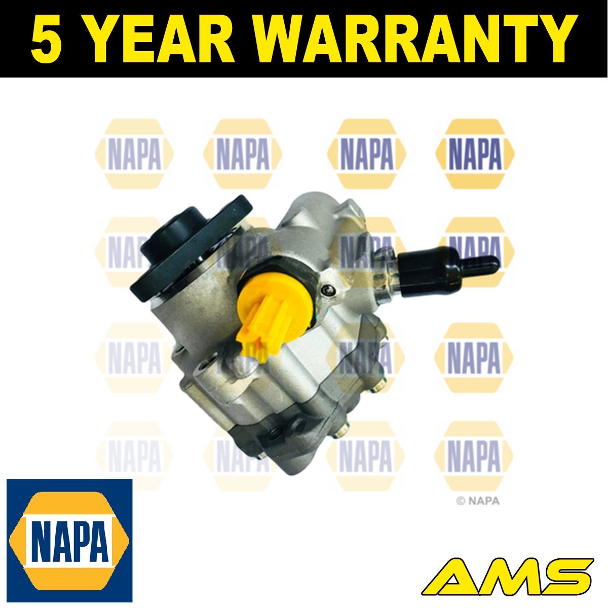 Fits Land Rover Range 2002-2012 4.4 D Power Steering Pump NAPA QVB000110