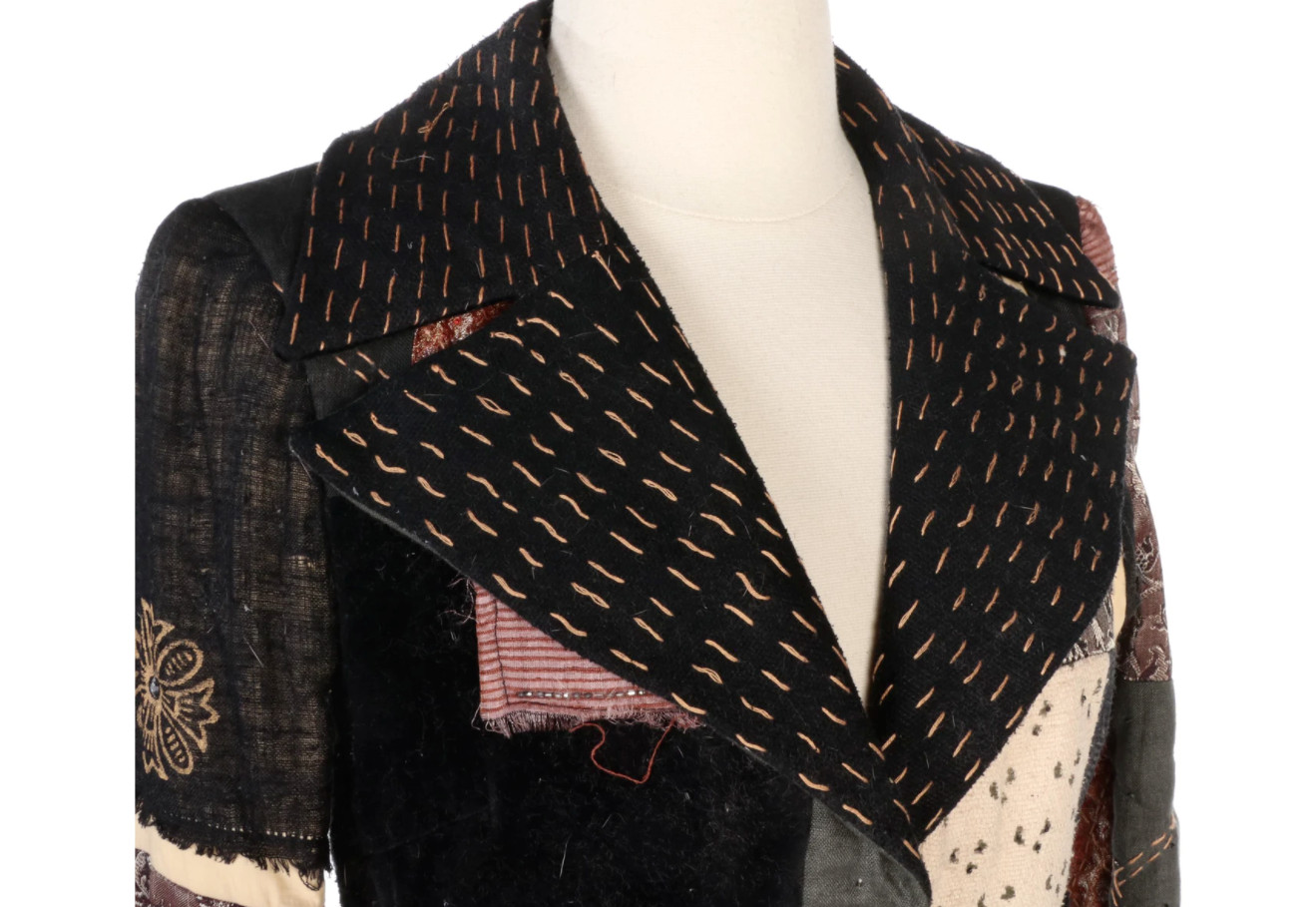 ETRO Patchwork Trench Coat - Size Small - image 4