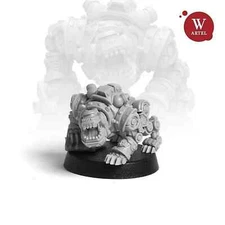 Woofy the Cyberdog 28mm wargame and collectible miniature by Artel W